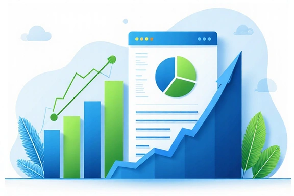 Wykresy i statystyki danych analitycznych