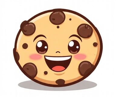 Illustration of a cookie icon